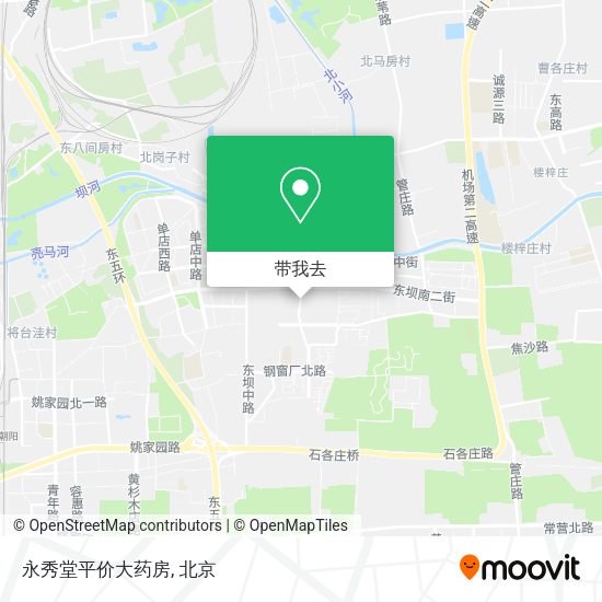 永秀堂平价大药房地图