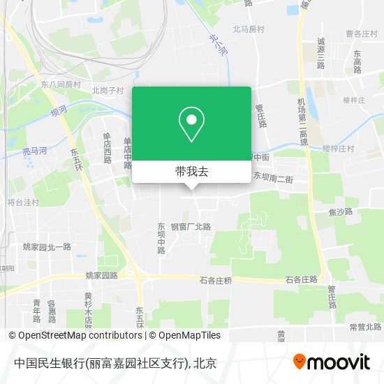 中国民生银行(丽富嘉园社区支行)地图