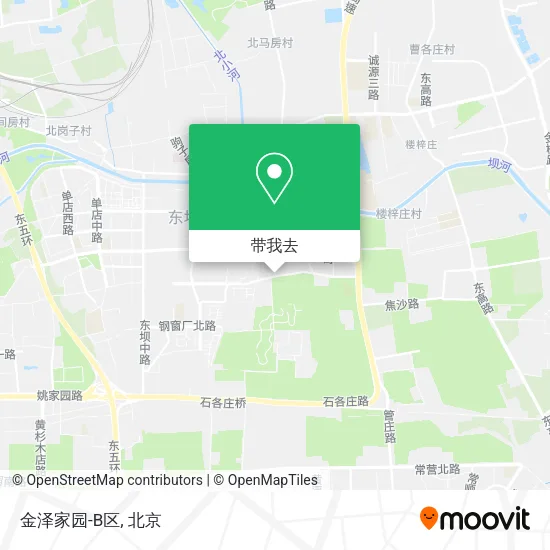 金泽家园-B区地图