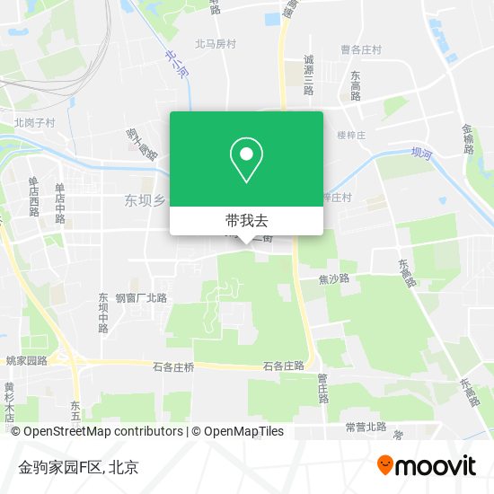 金驹家园F区地图
