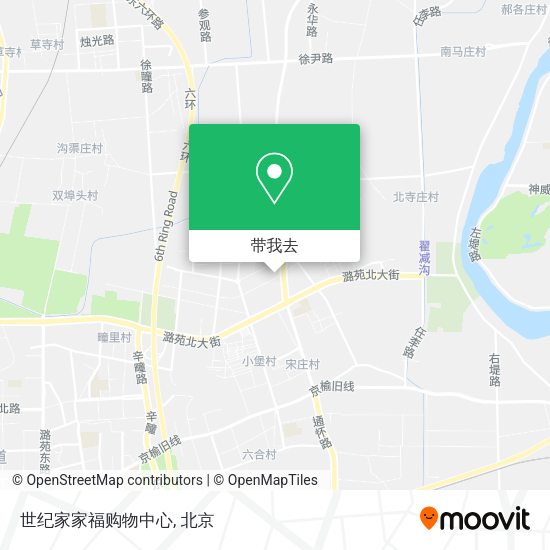 世纪家家福购物中心地图
