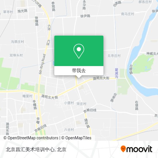 北京昌汇美术培训中心地图
