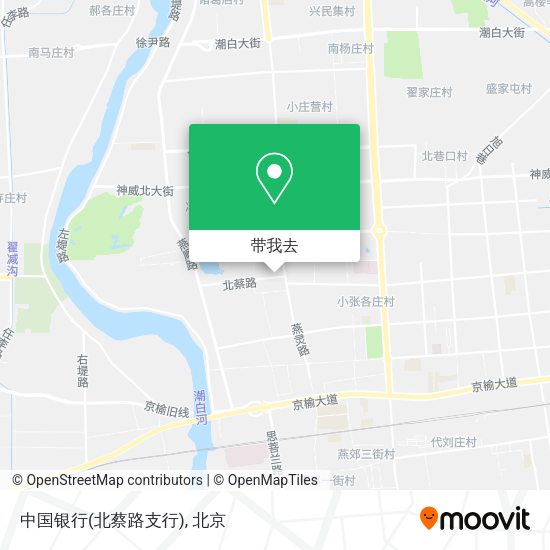 中国银行(北蔡路支行)地图