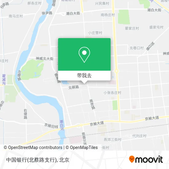 中国银行(北蔡路支行)地图