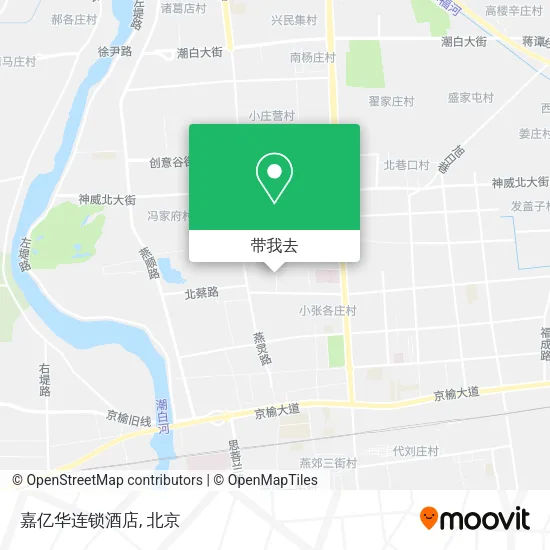 嘉亿华连锁酒店地图