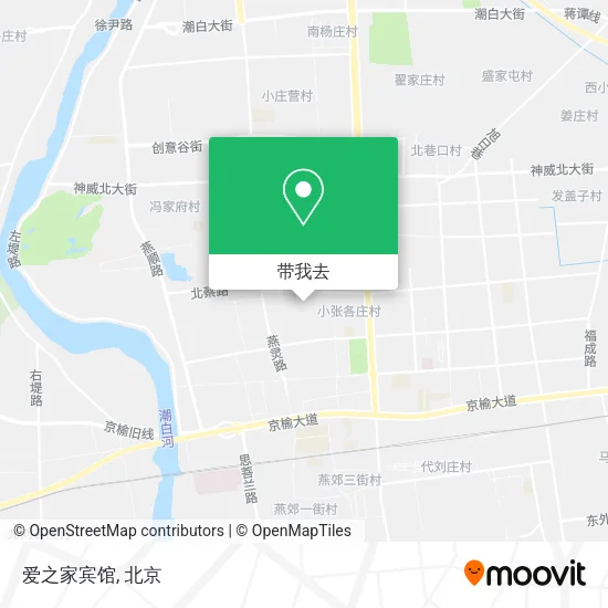 爱之家宾馆地图
