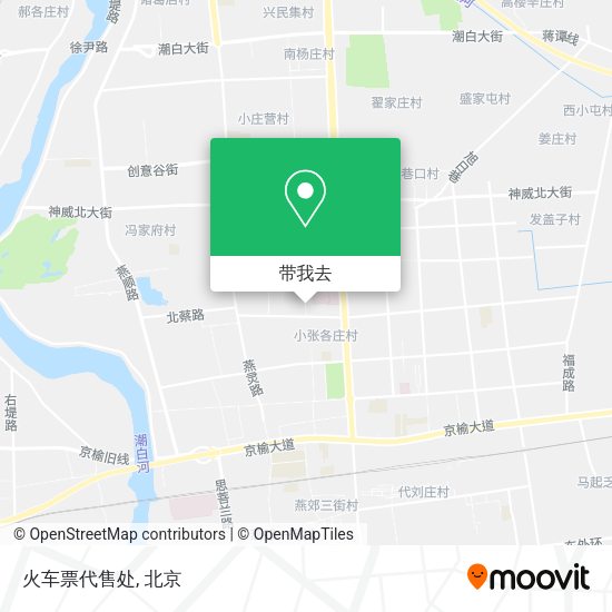 火车票代售处地图