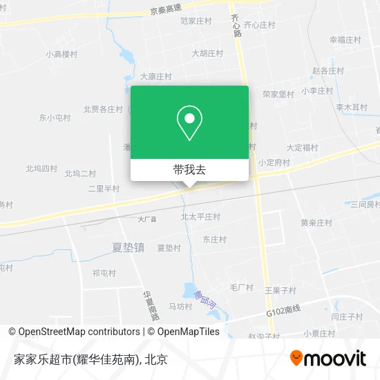 家家乐超市(耀华佳苑南)地图