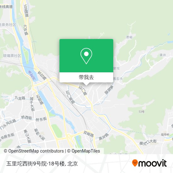 五里坨西街9号院-18号楼地图