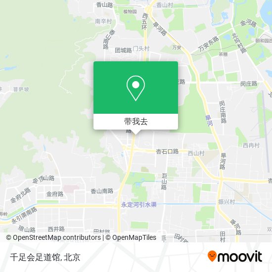 千足会足道馆地图