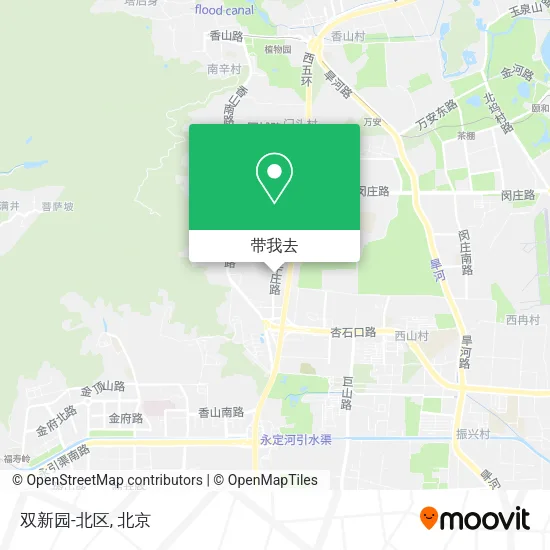 双新园-北区地图