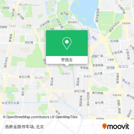 燕桥金路停车场地图