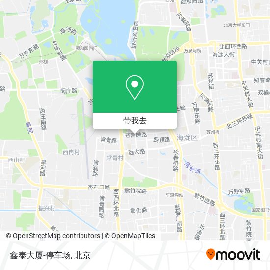 鑫泰大厦-停车场地图
