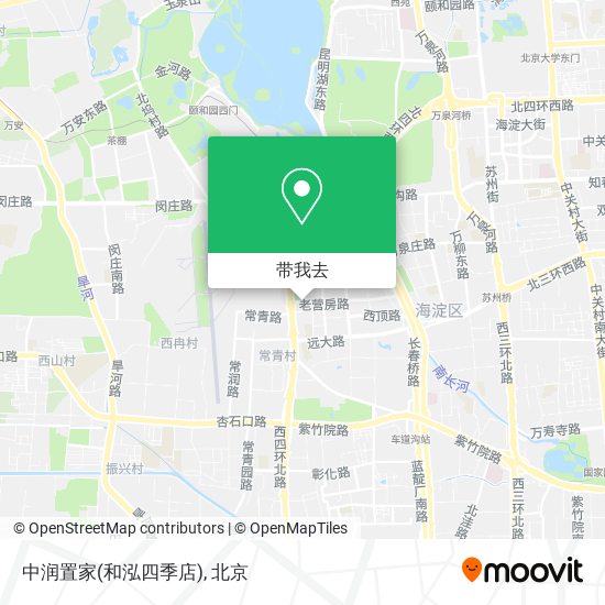 中润置家(和泓四季店)地图