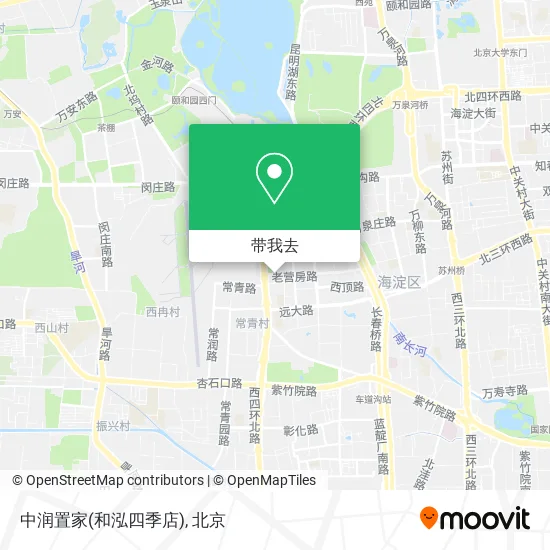 中润置家(和泓四季店)地图