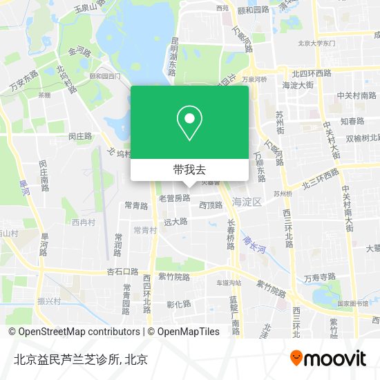 北京益民芦兰芝诊所地图