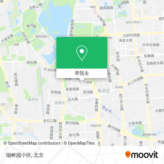 烟树园小区地图
