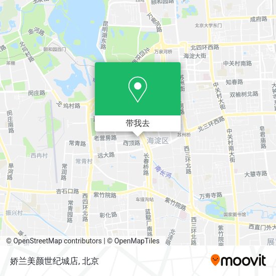 娇兰美颜世纪城店地图