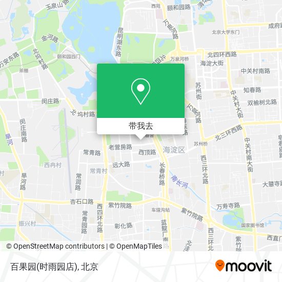 百果园(时雨园店)地图