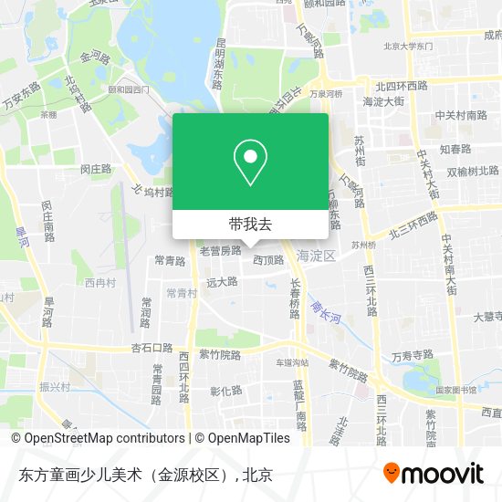 东方童画少儿美术（金源校区）地图