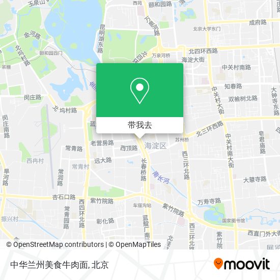 中华兰州美食牛肉面地图