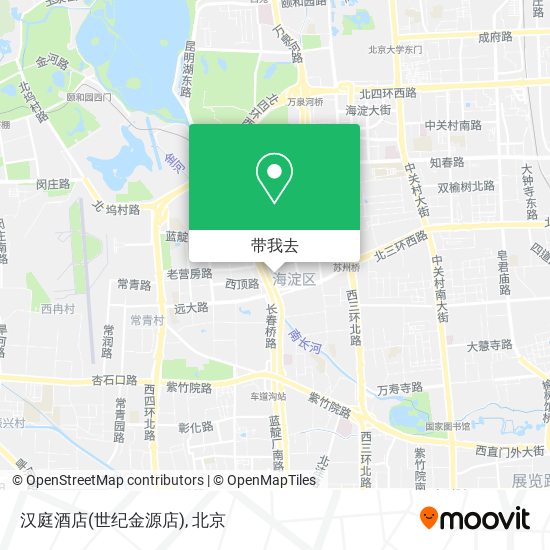 汉庭酒店(世纪金源店)地图