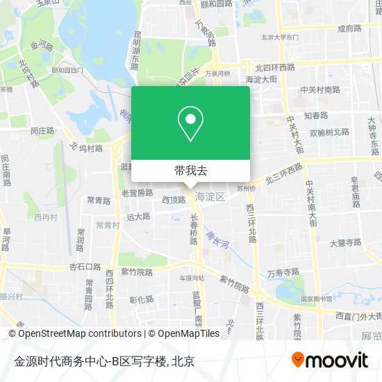 金源时代商务中心-B区写字楼地图