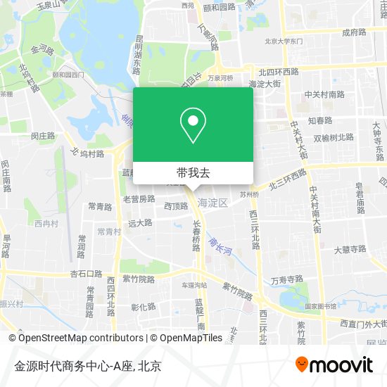 金源时代商务中心-A座地图