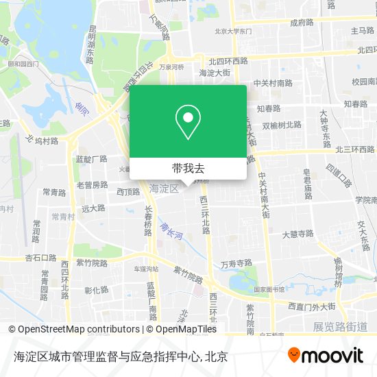 海淀区城市管理监督与应急指挥中心地图