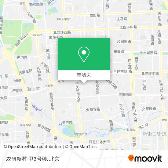 农研新村-甲3号楼地图