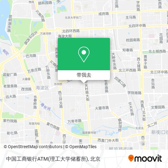中国工商银行ATM(理工大学储蓄所)地图