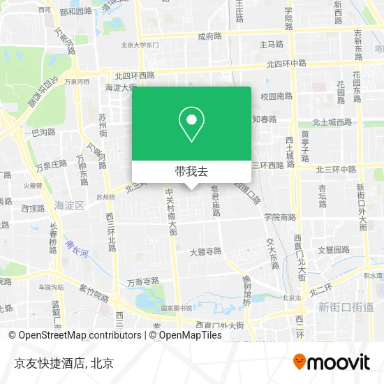 京友快捷酒店地图