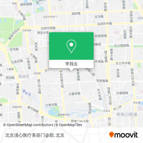 北京清心医疗美容门诊部地图