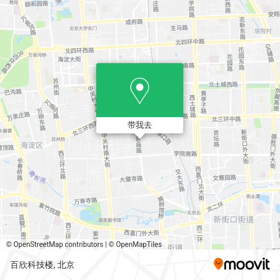 百欣科技楼地图
