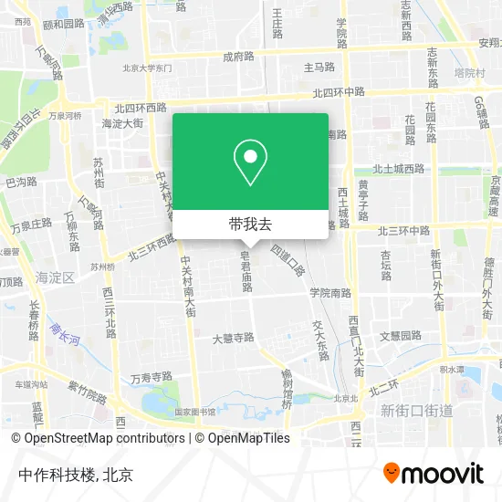 中作科技楼地图