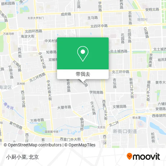小厨小菜地图