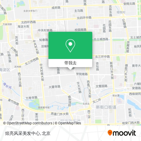 炫亮风采美发中心地图