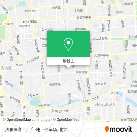法雅体育工厂店-地上停车场地图