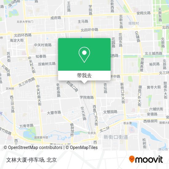 文林大厦-停车场地图