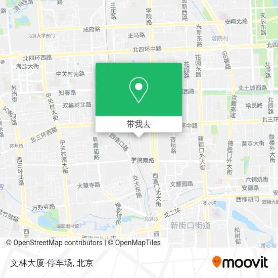 文林大厦-停车场地图