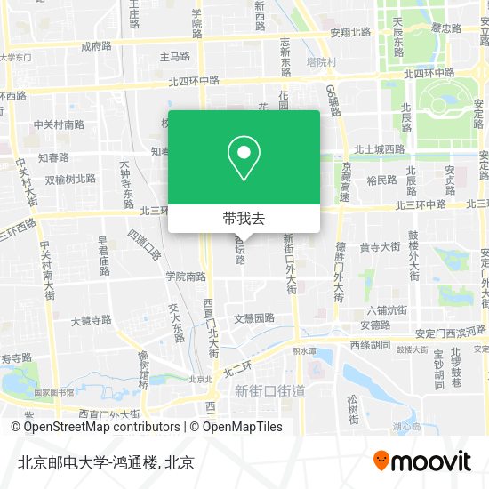 北京邮电大学-鸿通楼地图