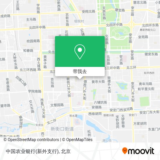 中国农业银行(新外支行)地图
