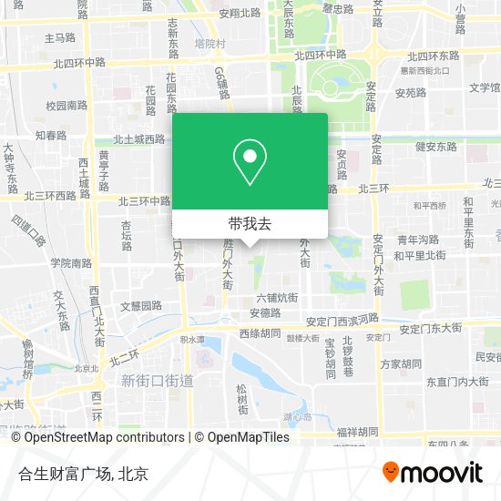 合生财富广场地图