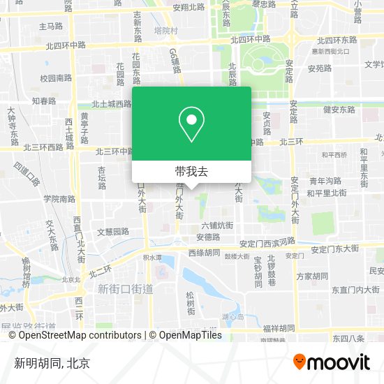 新明胡同地图