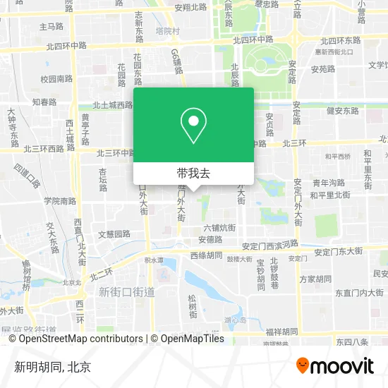 新明胡同地图