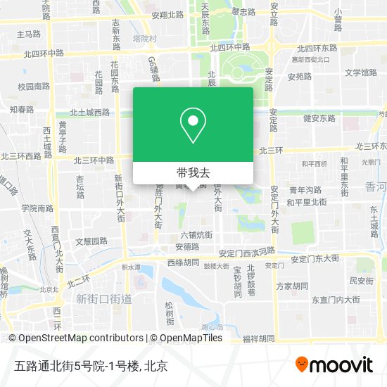 五路通北街5号院-1号楼地图