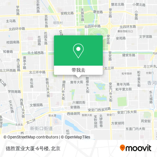 德胜置业大厦-6号楼地图