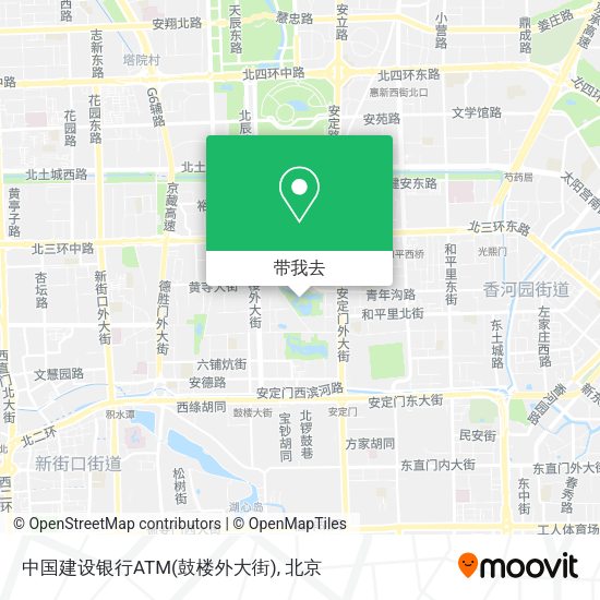中国建设银行ATM(鼓楼外大街)地图