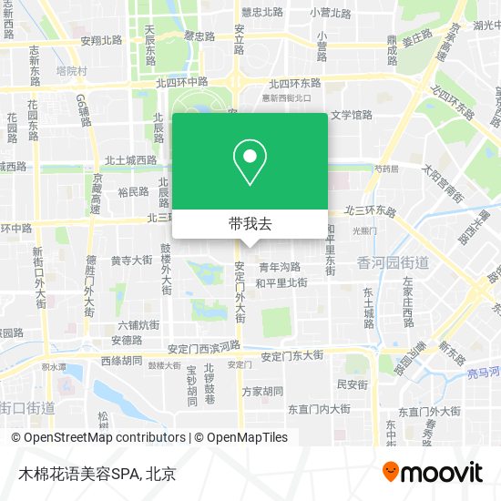 木棉花语美容SPA地图