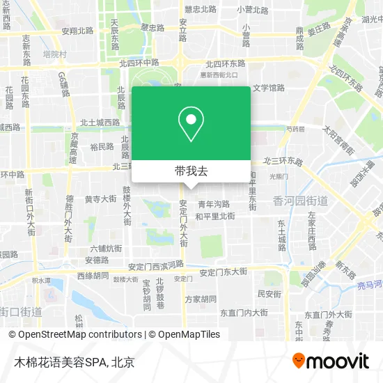 木棉花语美容SPA地图